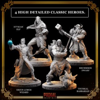 Primal Collectibles - Master of Dungeons Quest: Heróis