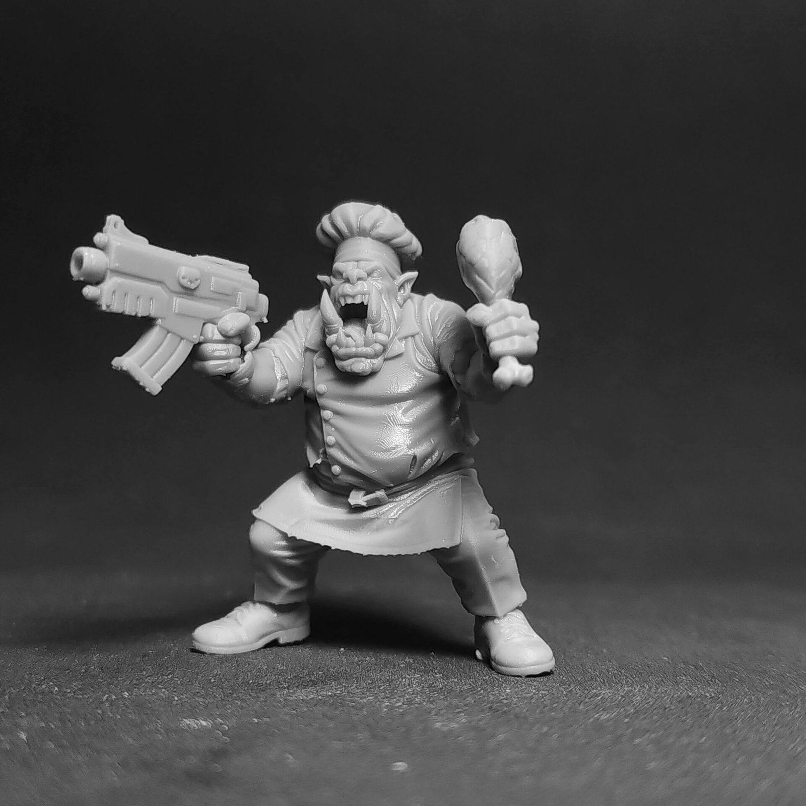 Orcs Cozinheiro - Space Gits - modelo 3