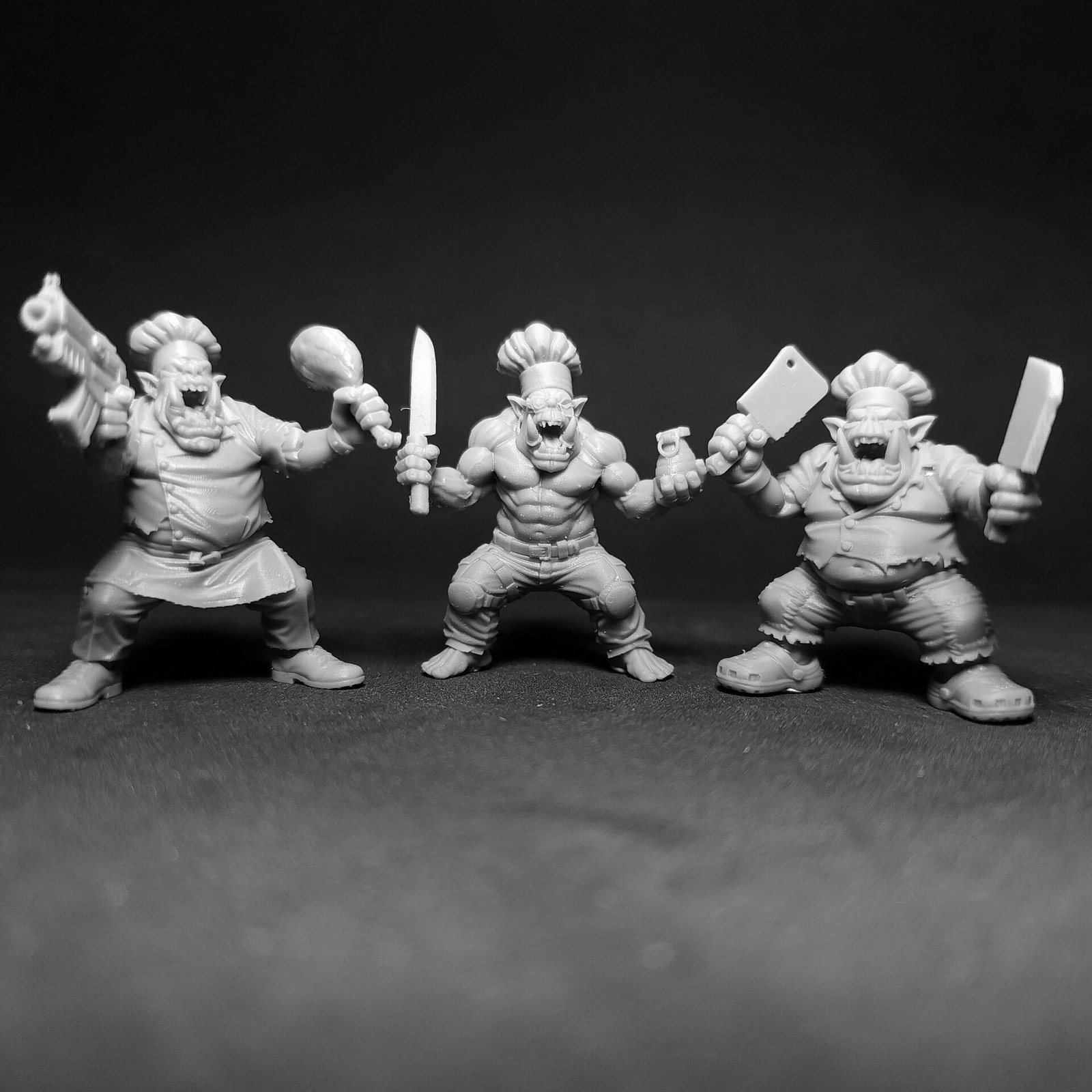 Orcs Cozinheiros - Space Gits - kit