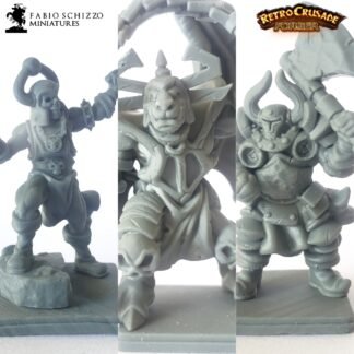 Retrocrusade : Kit Guerreiros do Caos (Heroquest)