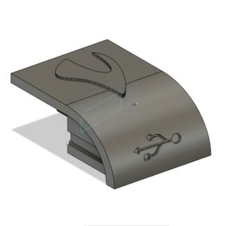 2 capas para porta USB Intercomunicador Cardo Scala Rider G9/G9x