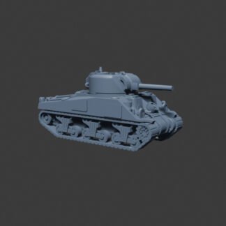 Europa em Chamas tanque - Sherman M4 A1 vista direita