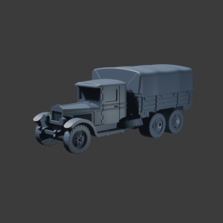 Europa em Chamas - Transporte URSS ZIS-6, vista esquerda
